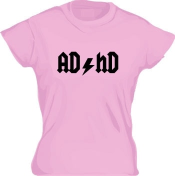 AD/HD Girly T-shirt