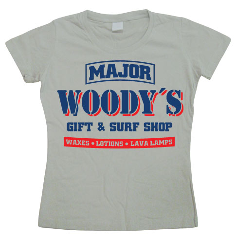 Woody´s Army & Surf Shop Girly T-shirt