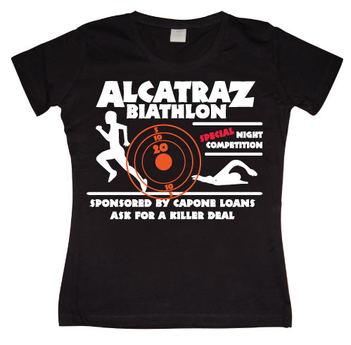 Alcatraz Biathlon Girly T-shirt
