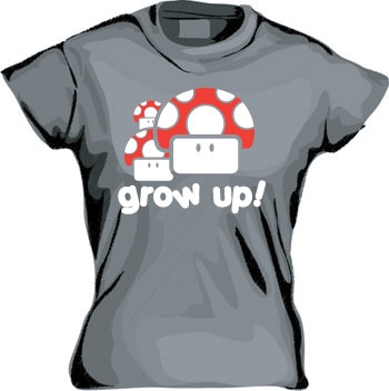 Grow Up Girly T-shirt