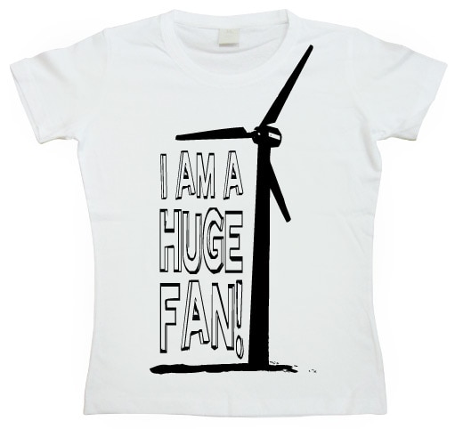 I Am A Huge Fan! Girly T-shirt