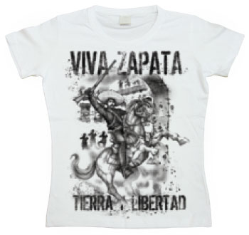Viva Zapata Tierra Libert Girly T-shirt