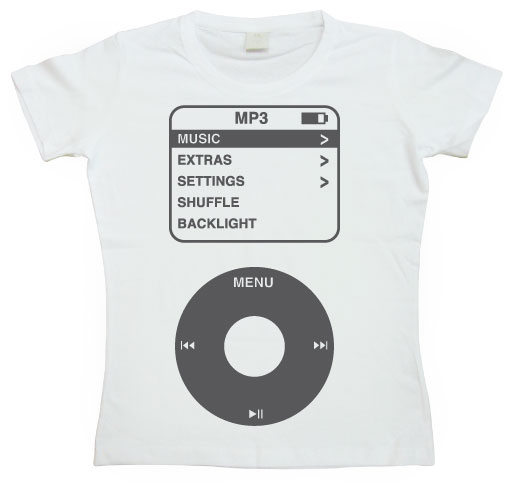 The Ipod Girly T-shirt
