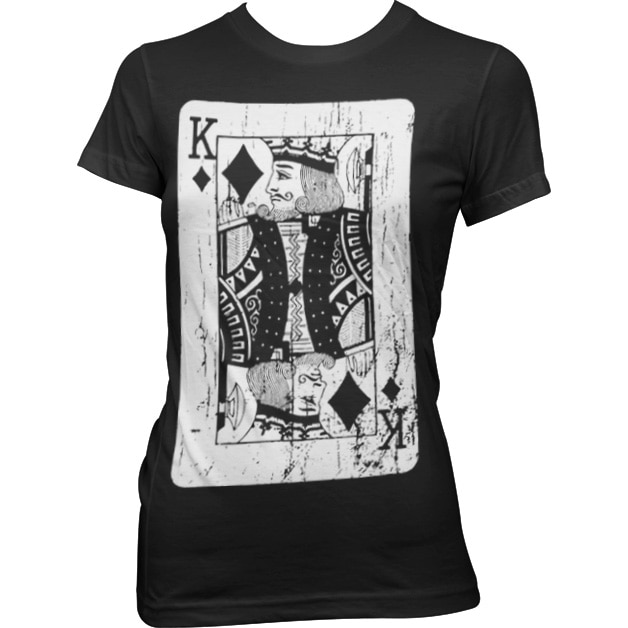 King Of Cards Girly Tee