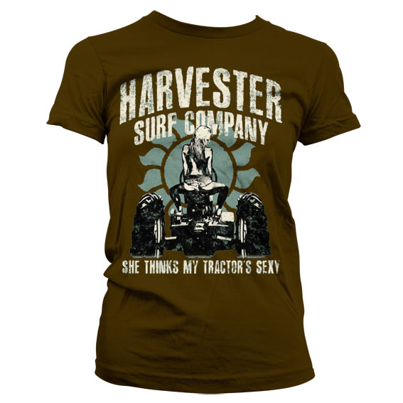 Harvester Surf Co. - Tractors Sexy Girly T-Shirt