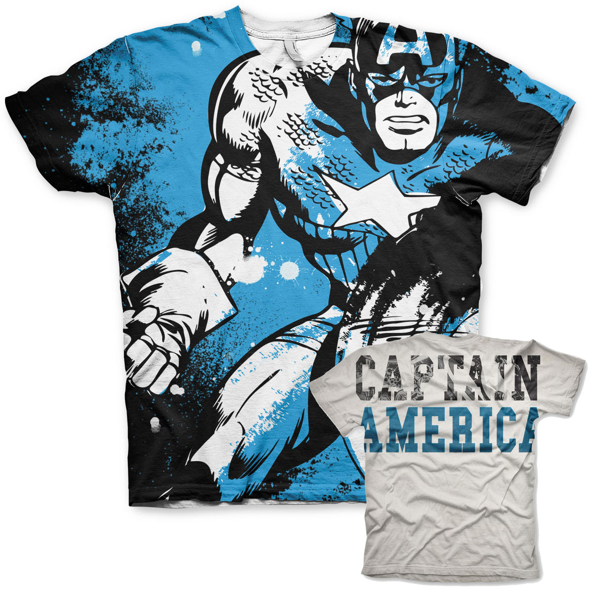 Captain America Allover T-Shirt