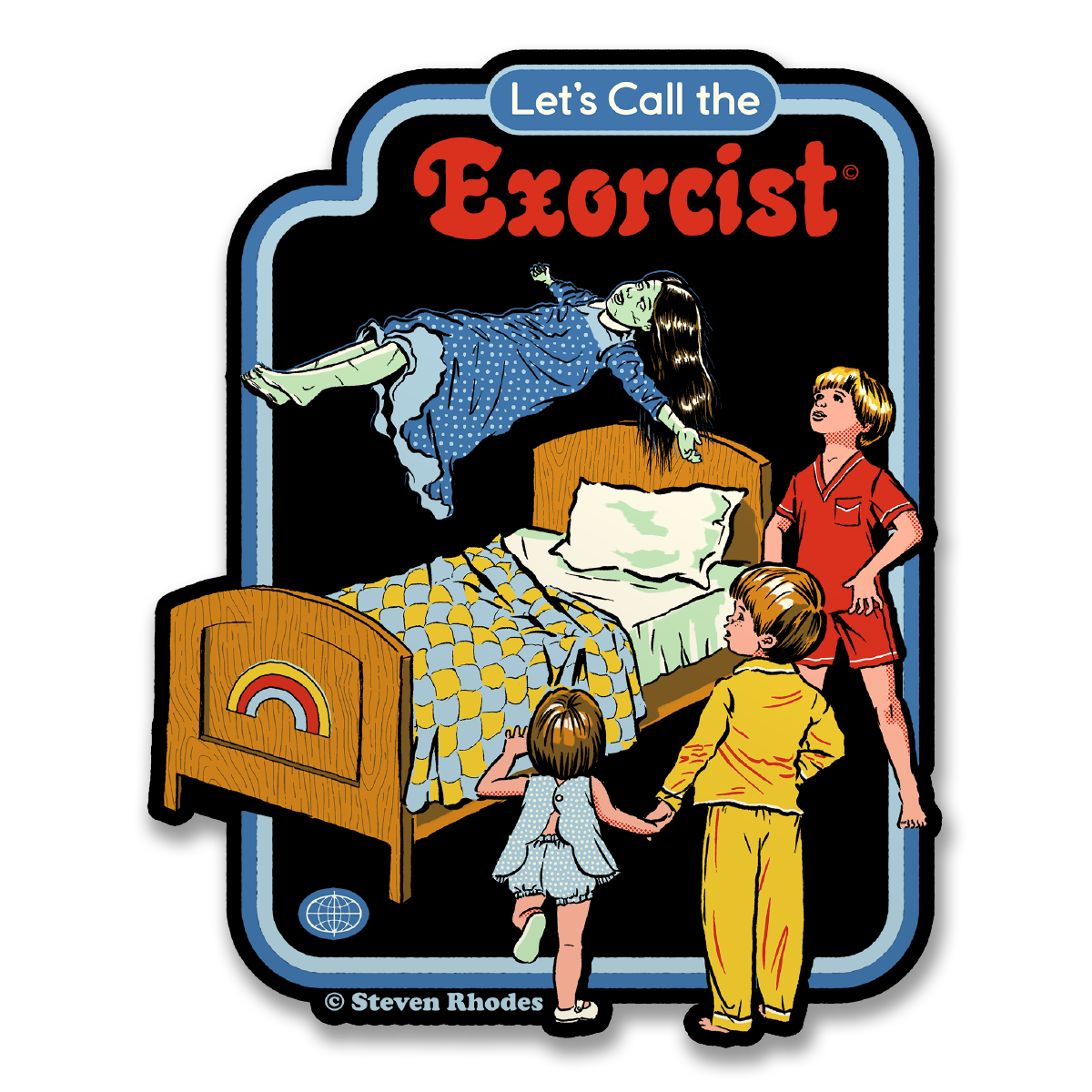 Steven Rhodes - Let's Call The Exorcist Sticker