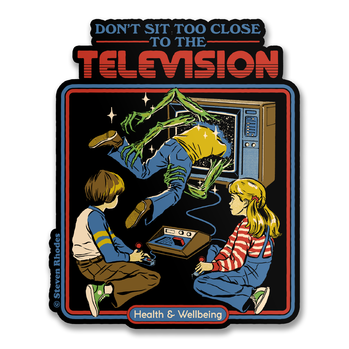 Steven Rhodes - Television Sticker