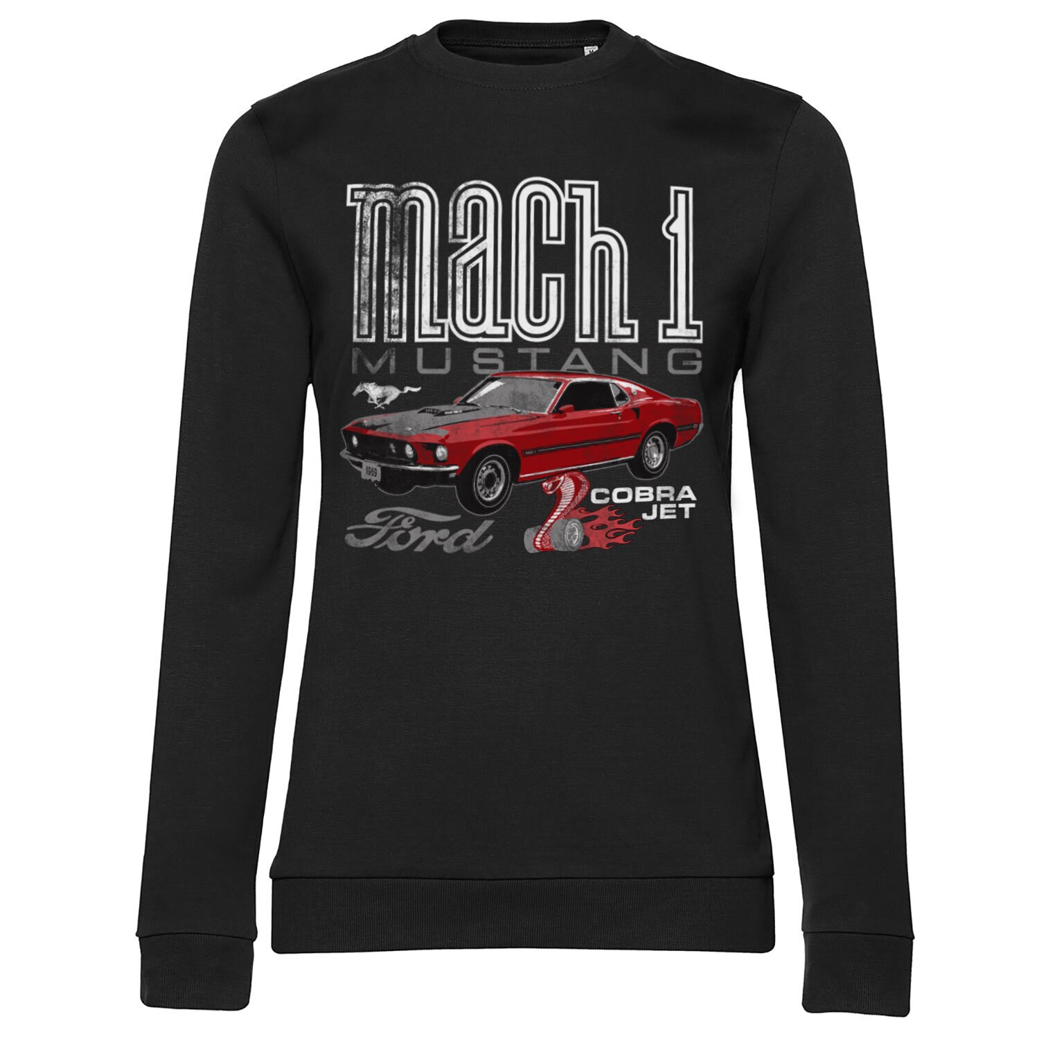 Ford Mach-1 Mustang Girly Sweatshirt