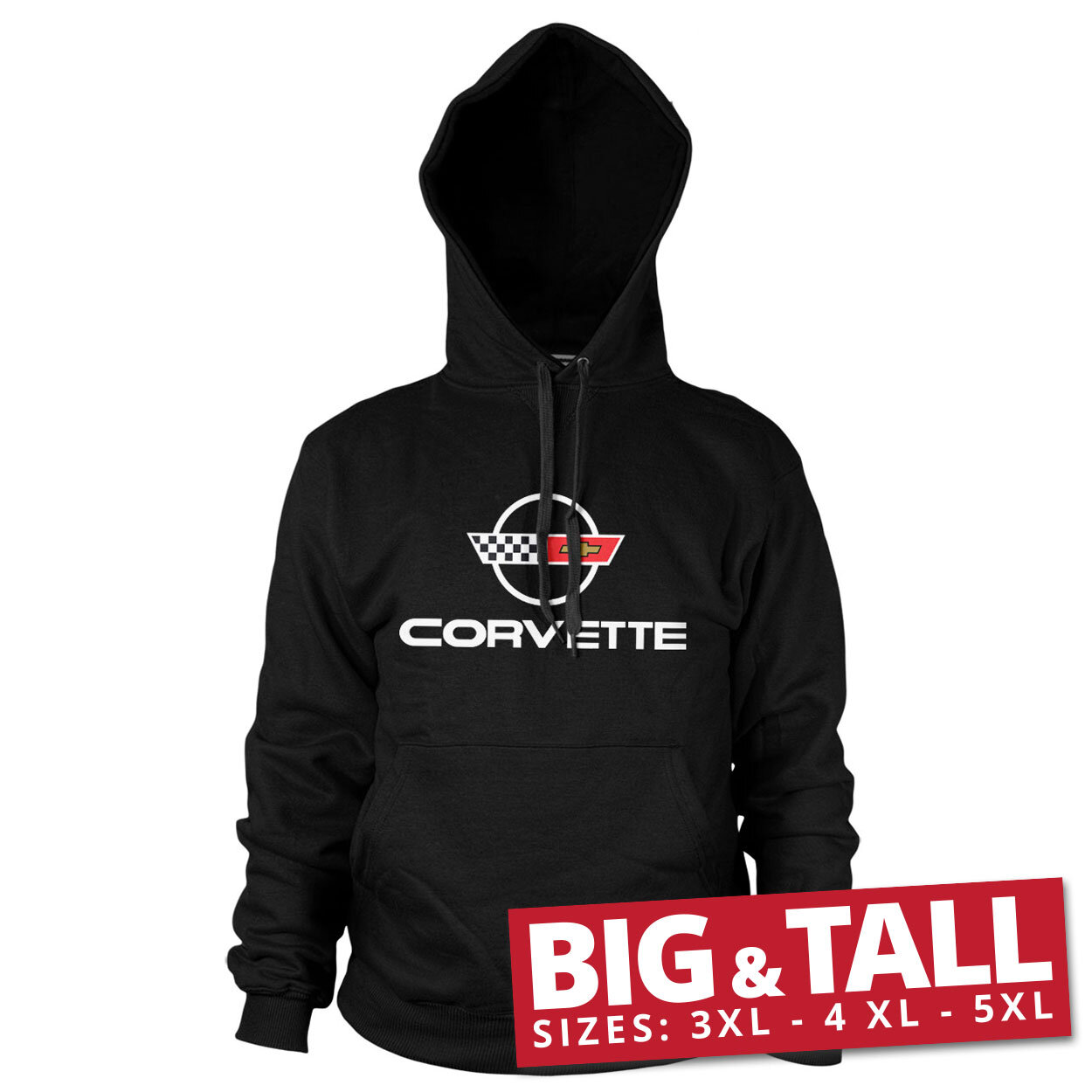 Corvette C4 Logo Big & Tall Hoodie