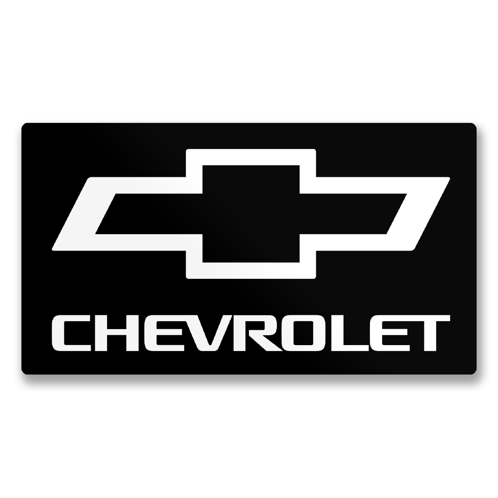 Chevrolet 1-color Logo Sticker