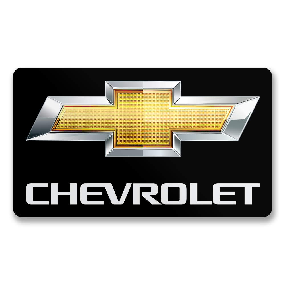 Chevrolet Full Color Logotype Sticker