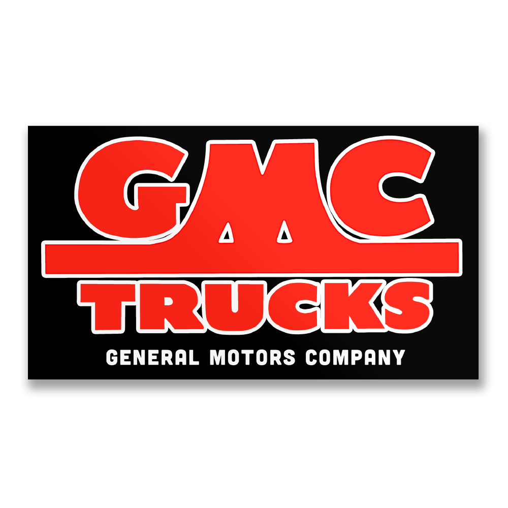 GMC Trucks Vintage Logo Sticker