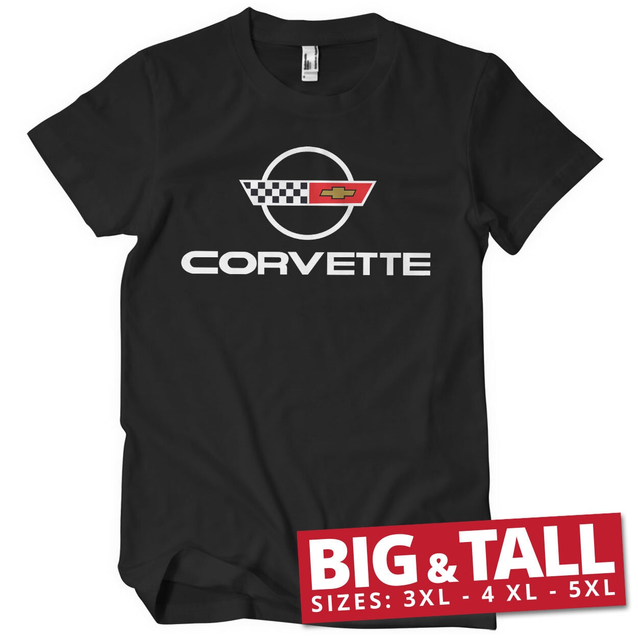 Corvette C4 Logo Big & Tall T-Shirt