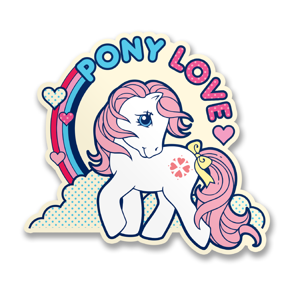 Pony Love Sticker