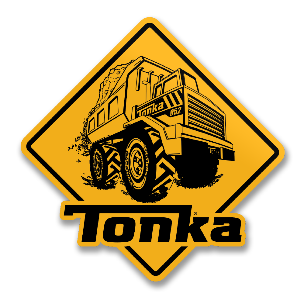 TONKA Sign Sticker