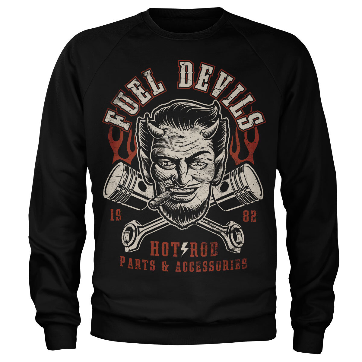 Fuel Devils Satans Pistons Sweatshirt