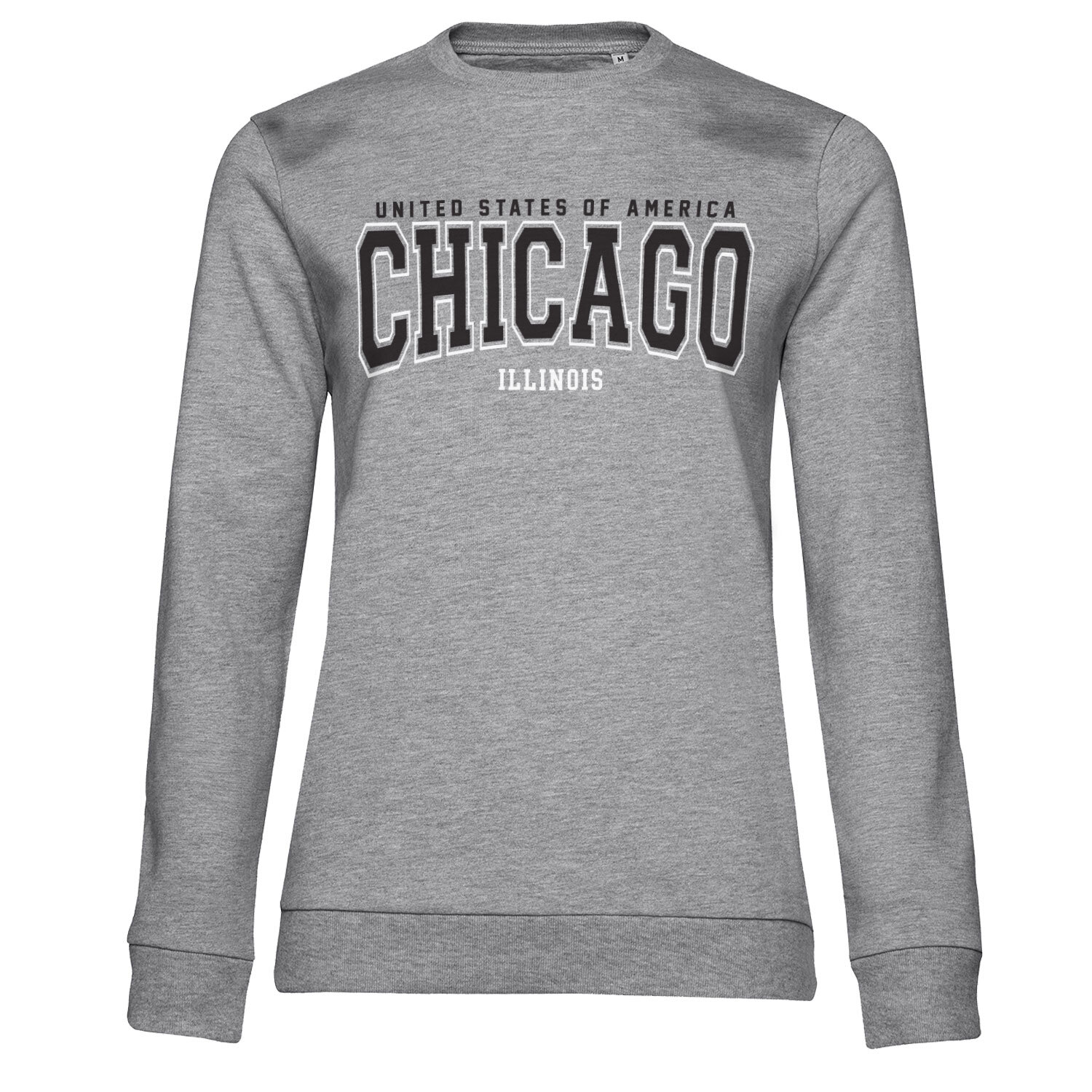 Chicago - Illinois Girly Sweatshirt