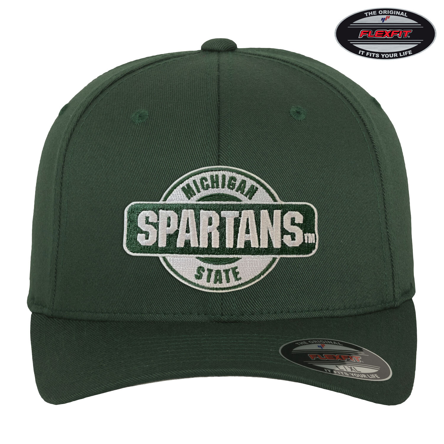 MSU Spartans Patch Flexfit Cap