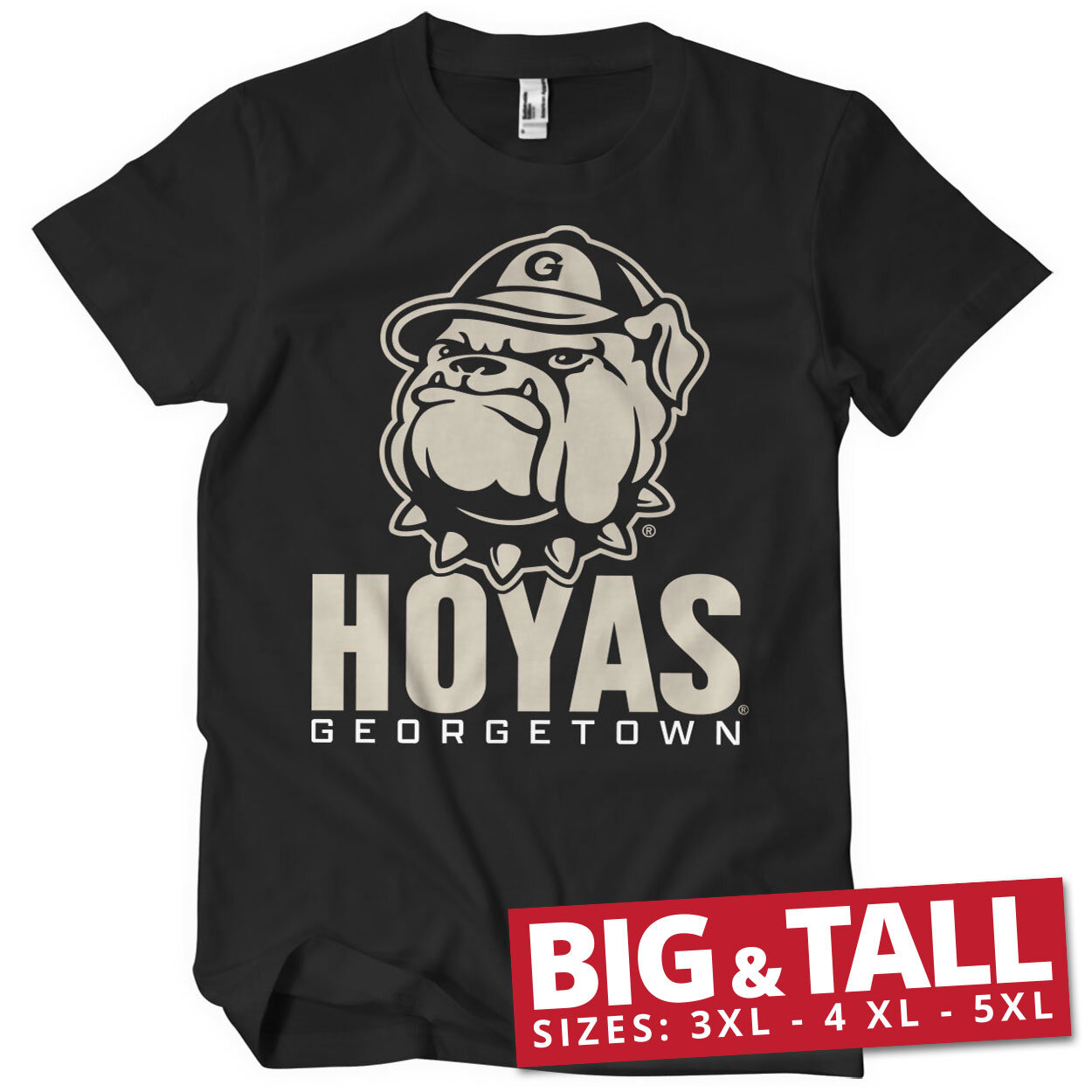 Hoyas Big Jack Big & Tall T-Shirt
