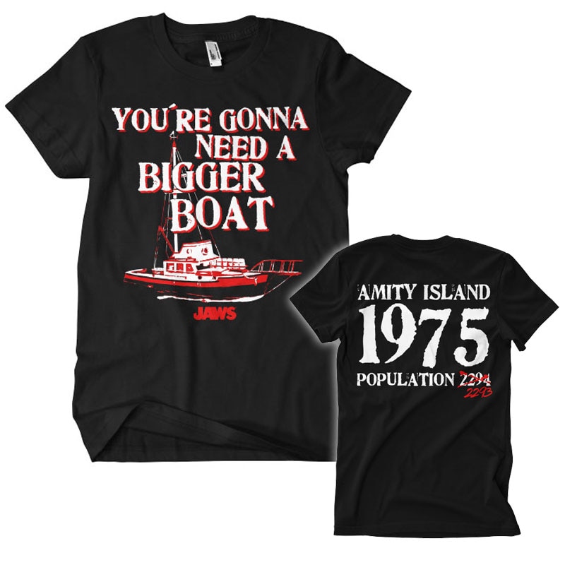Jaws - Bigger Boat T-Shirt
