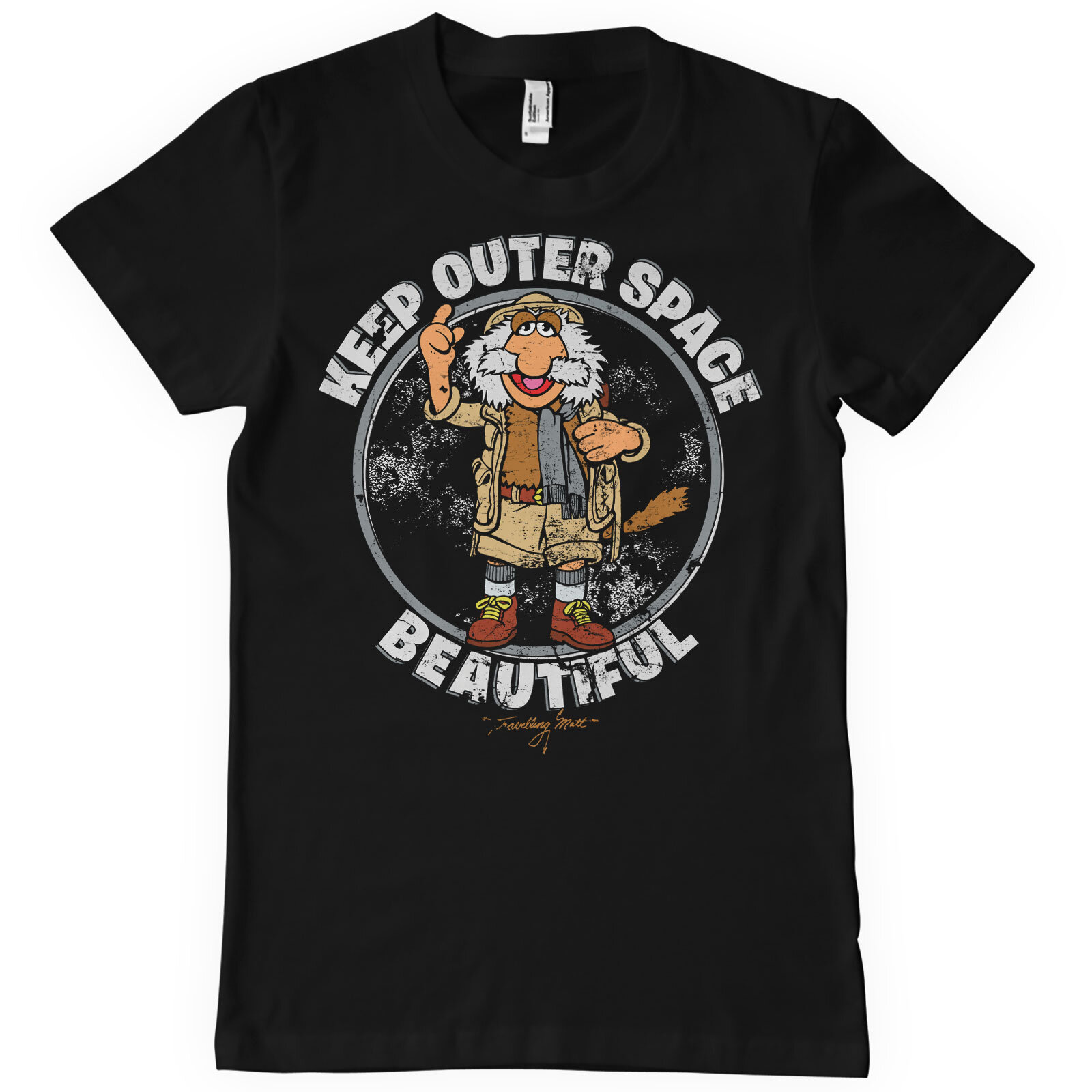 Traveling Matt - Make Outer Space Beautiful T-Shirt