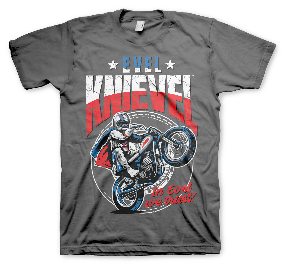 Evel Knievel Wheelie T-Shirt