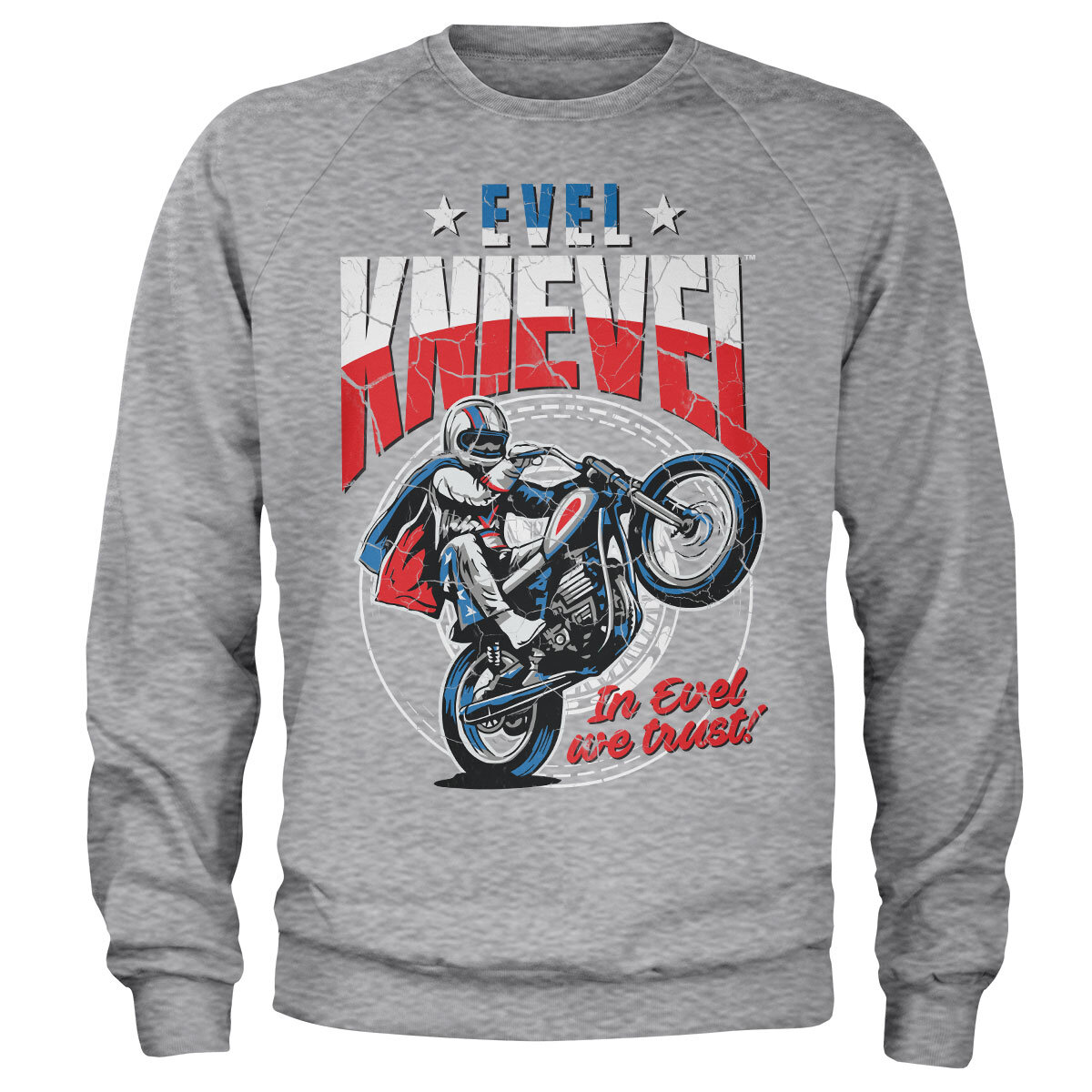 Evel Knievel Wheelie Sweatshirt