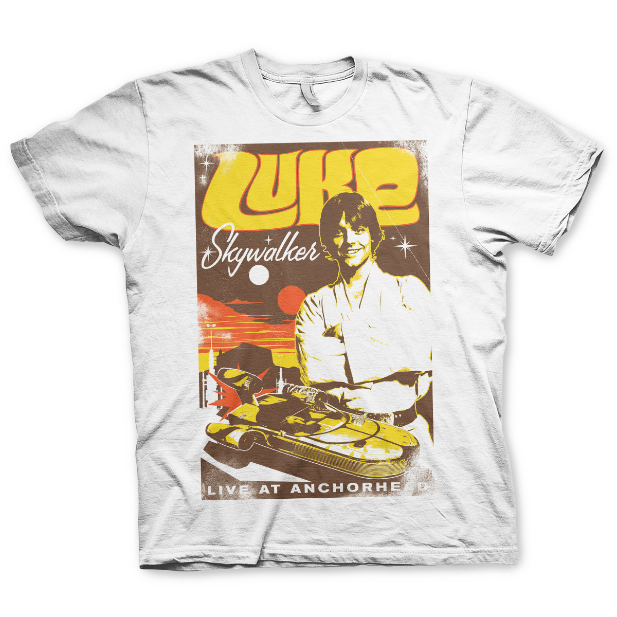 Luke Skywalker - Live At Anchorhead T-Shirt
