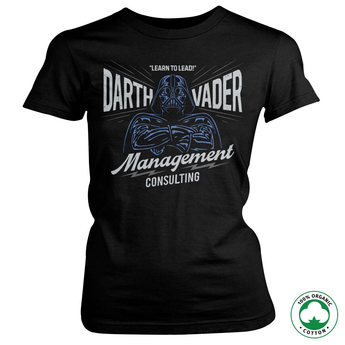 Darth Vader Management Consulting Organic Girly Tee