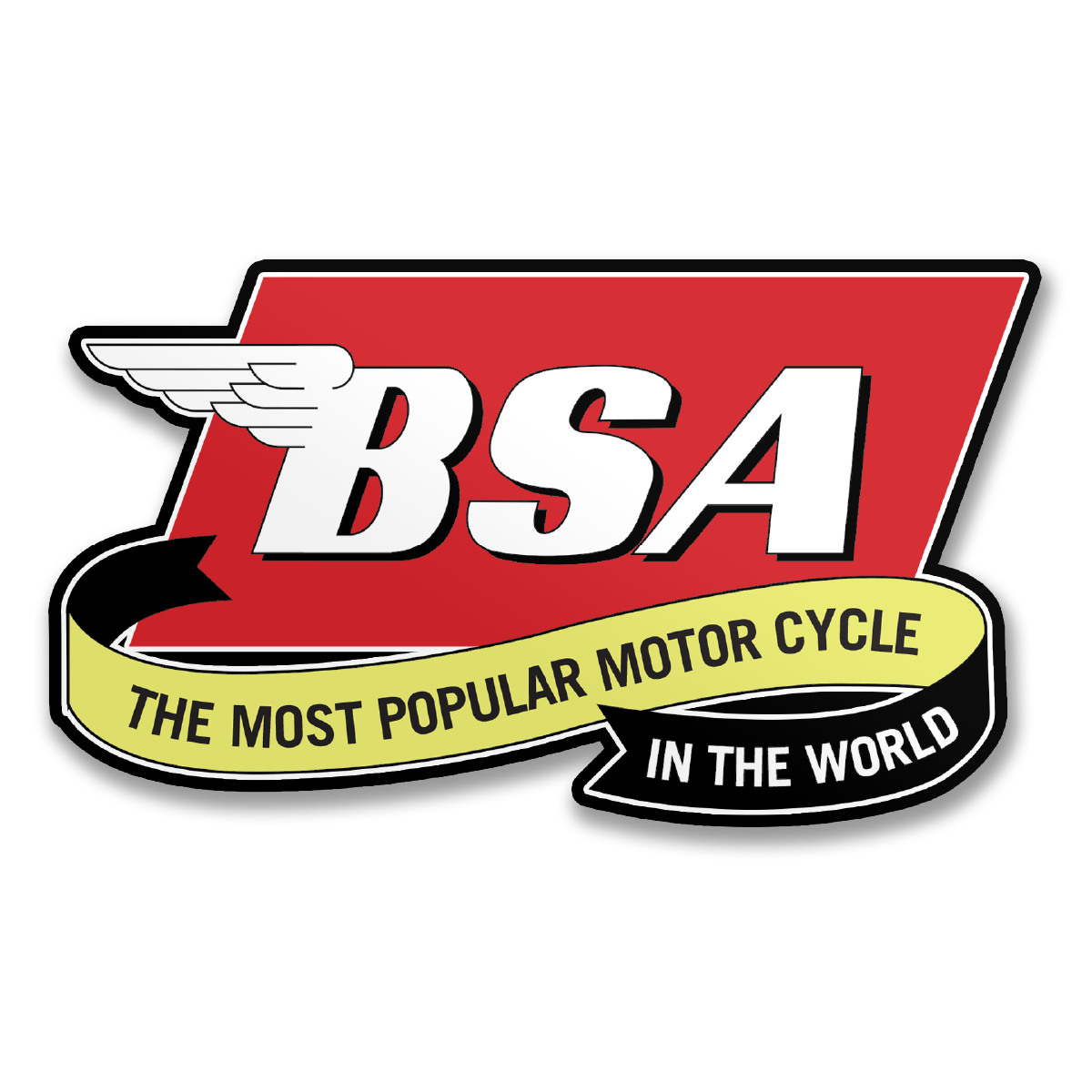 BSA Logotype Sticker