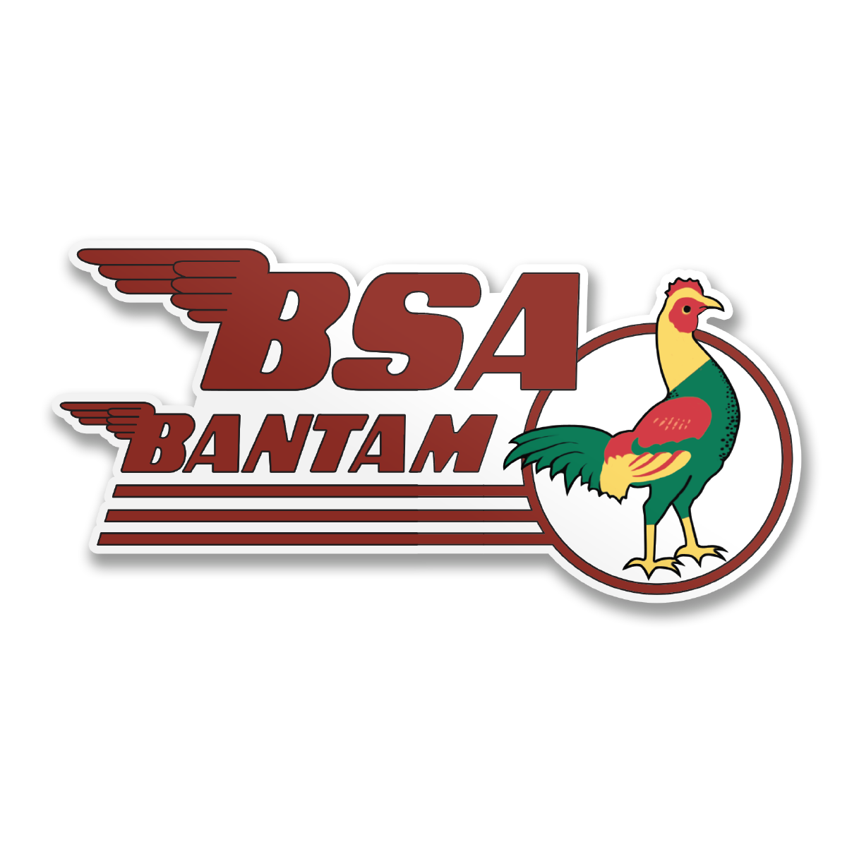 BSA Bantam Logo Sticker