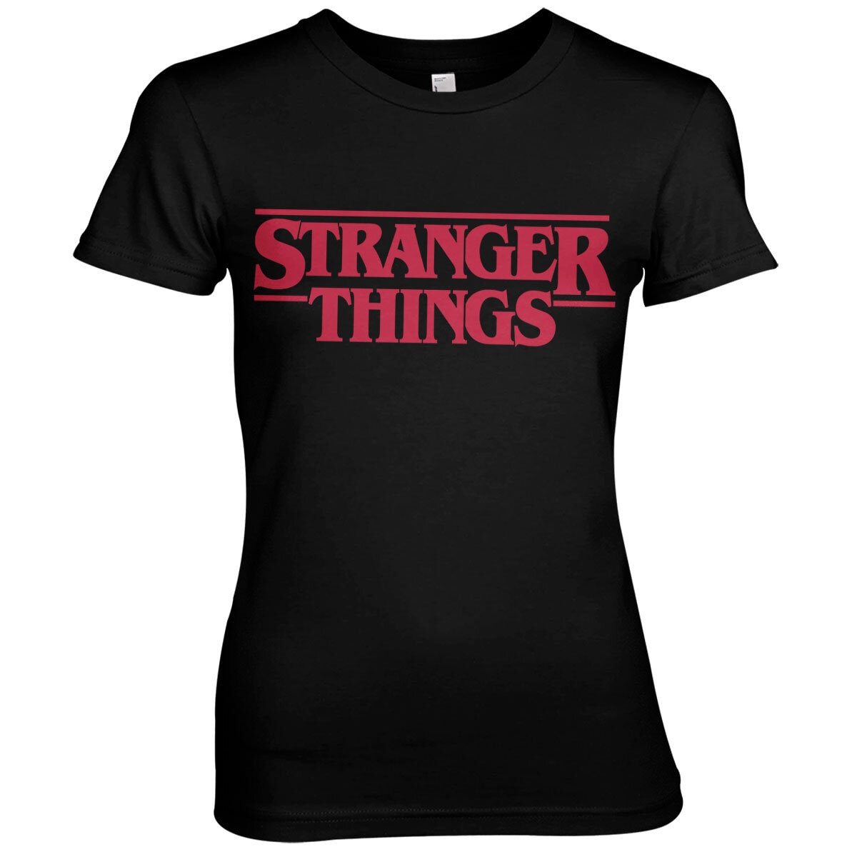 Stranger Things Logo Girly Tee