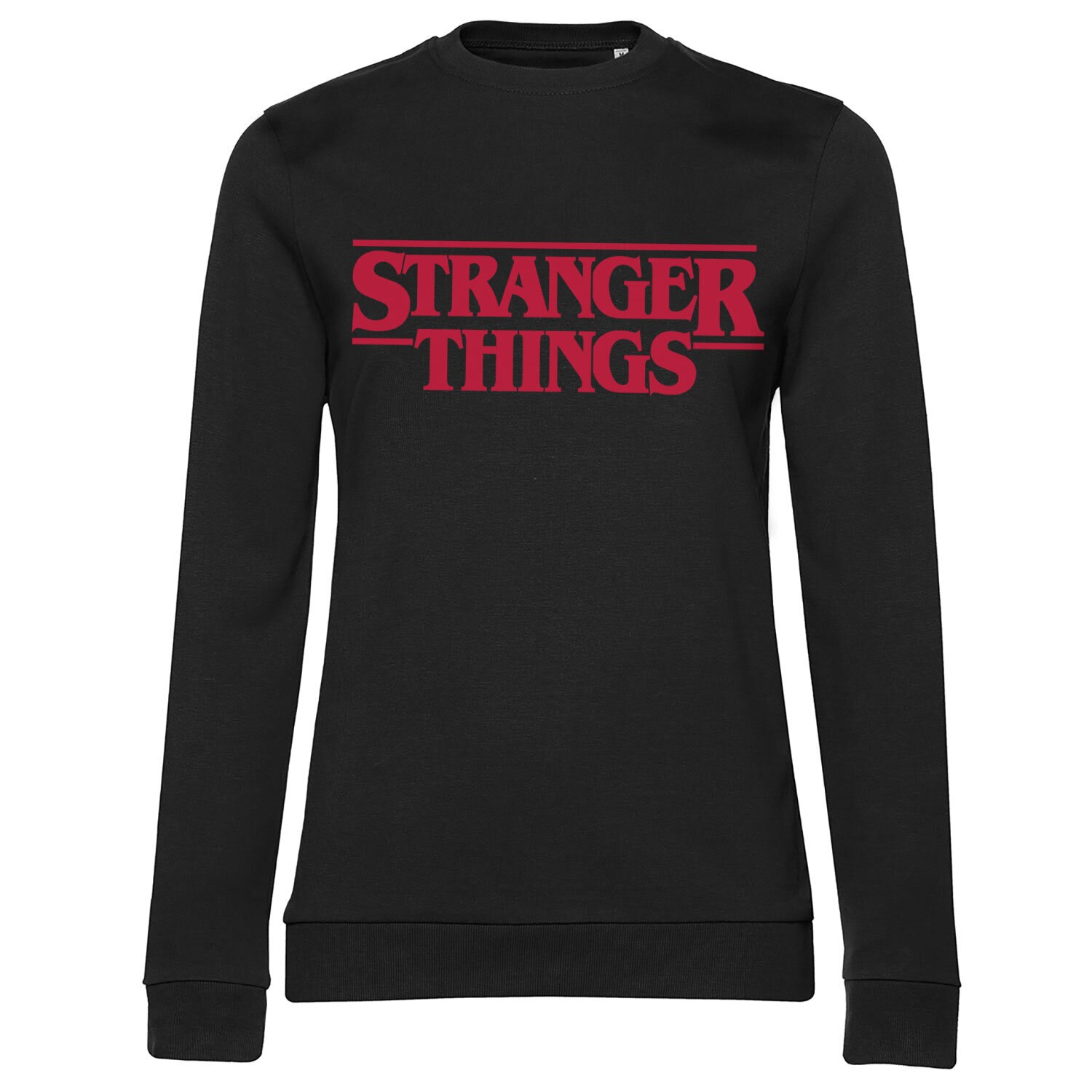 Stranger Things Logo Girly Sweatshirt