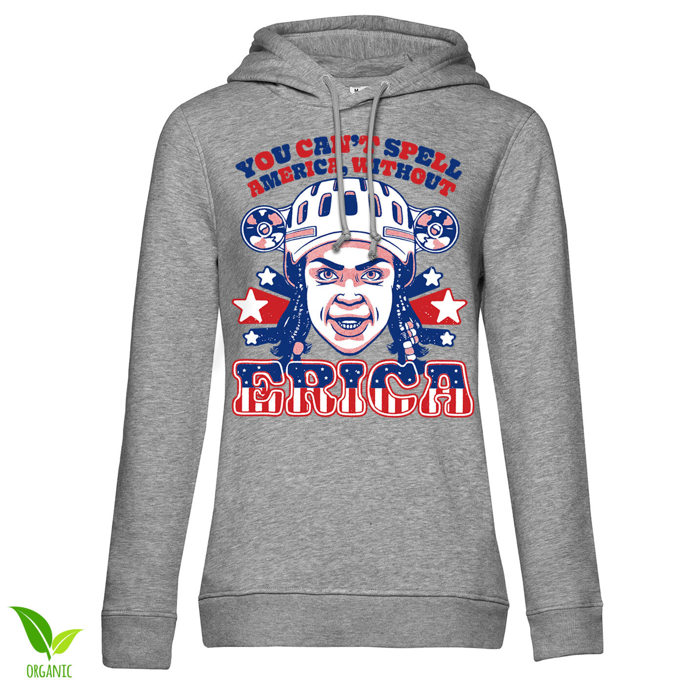 You Can't Spell America Without Erica Girls Hoodie