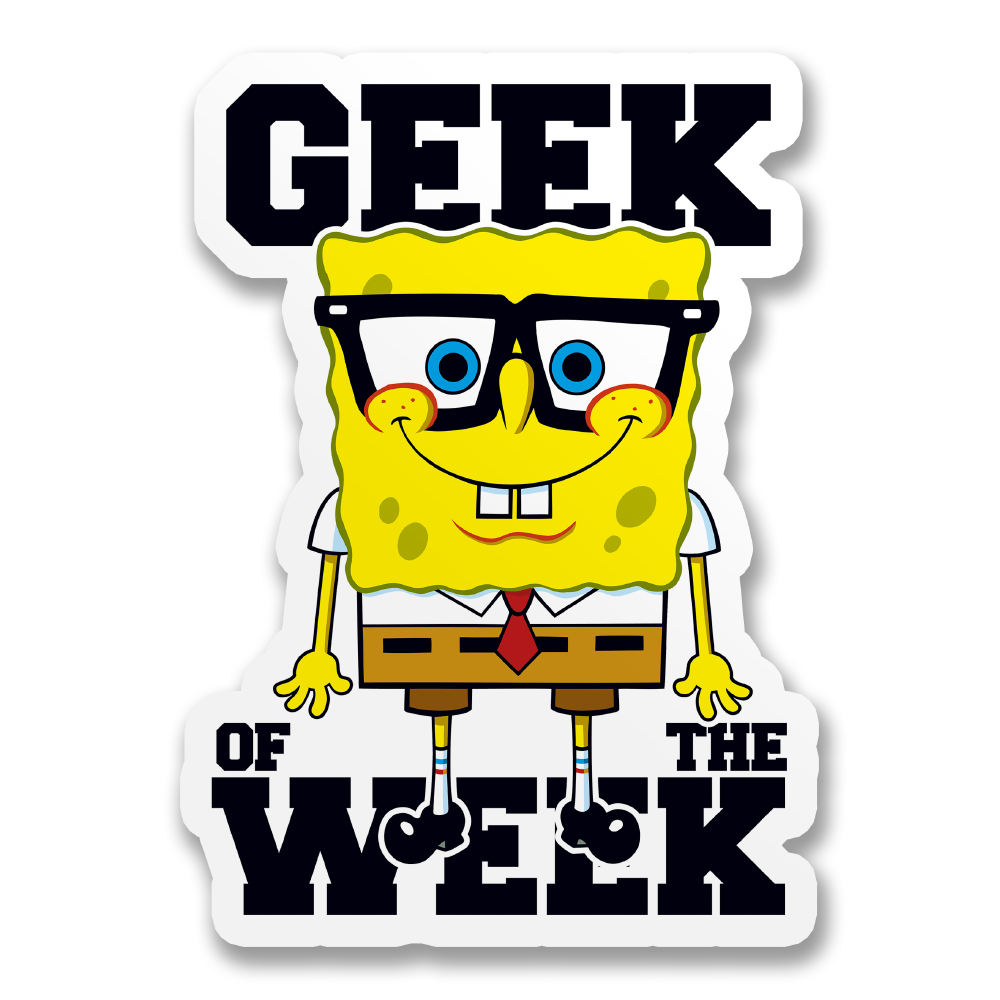 Geek Of The Week Sticker