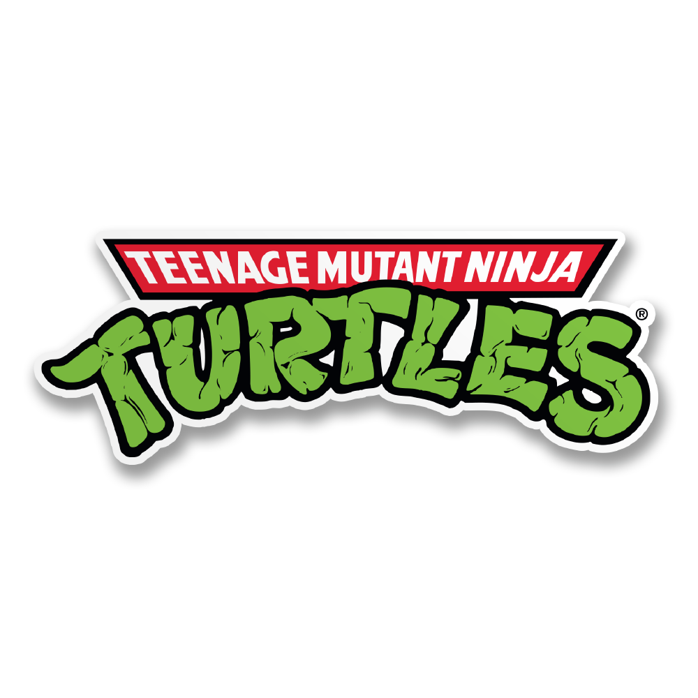 Teenage Mutant Ninja Turtles Logotype Sticker