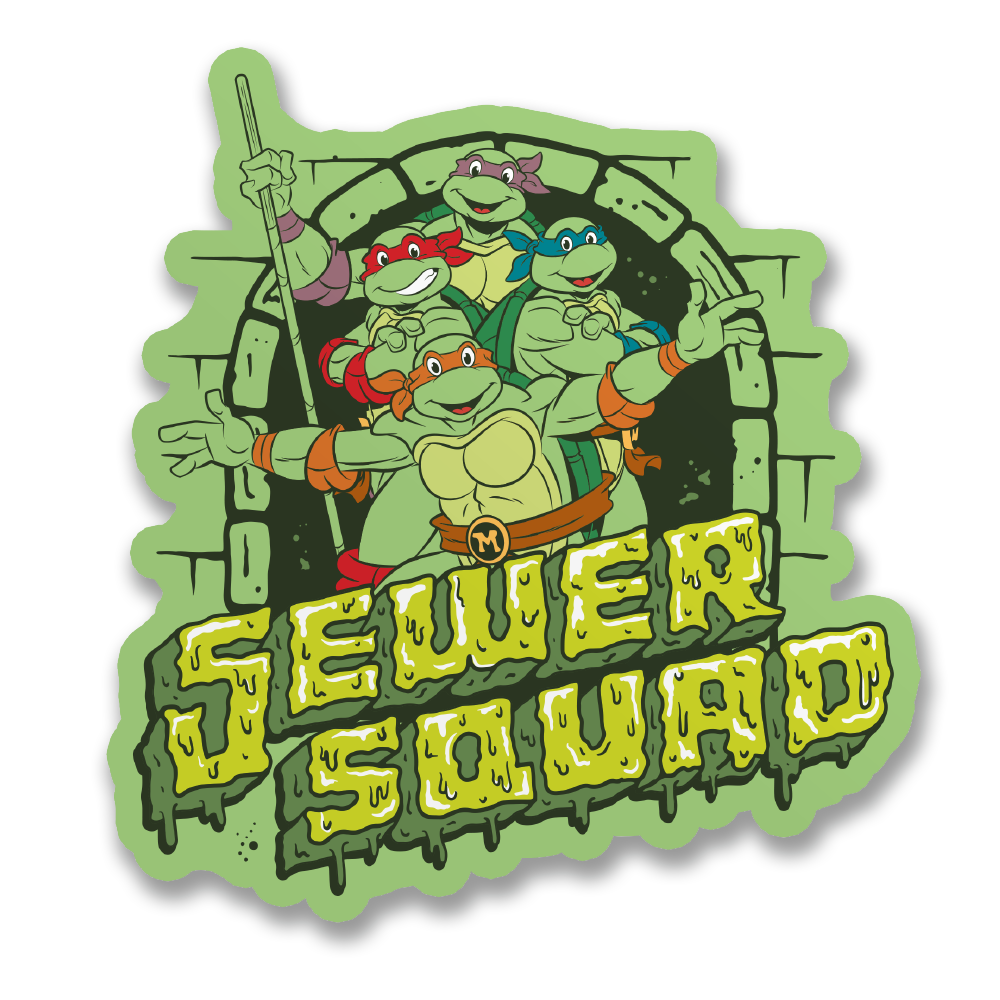 Sewer Squad Sticker