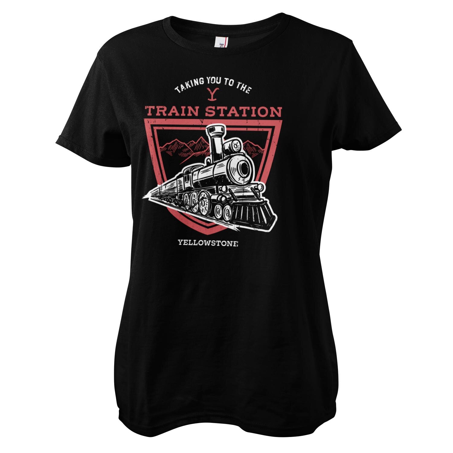 Taking You To The Train Station Girly Tee