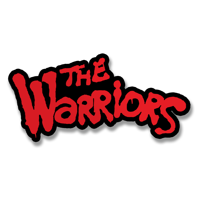 The Warriors Logotype Sticker