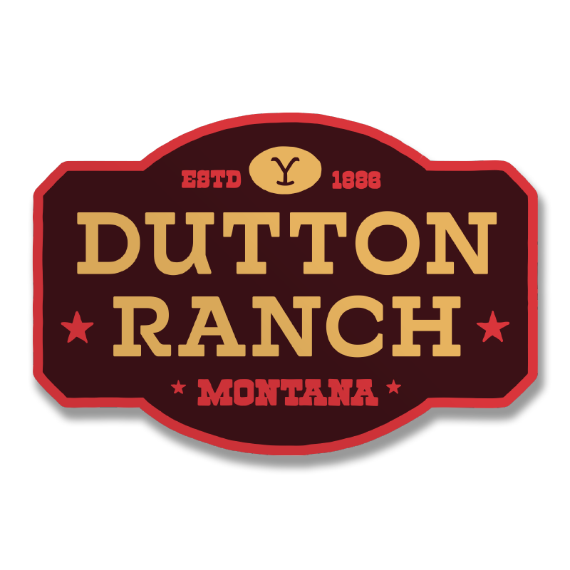 Dutton Ranch Patch Sticker