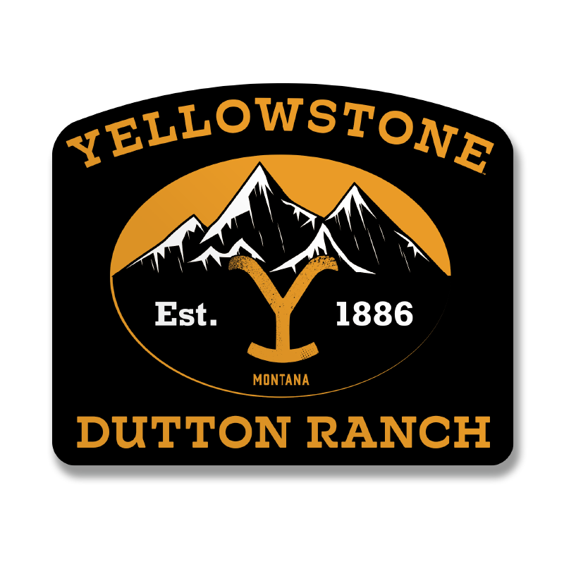 Dutton Ranch Established 1886 Sticker