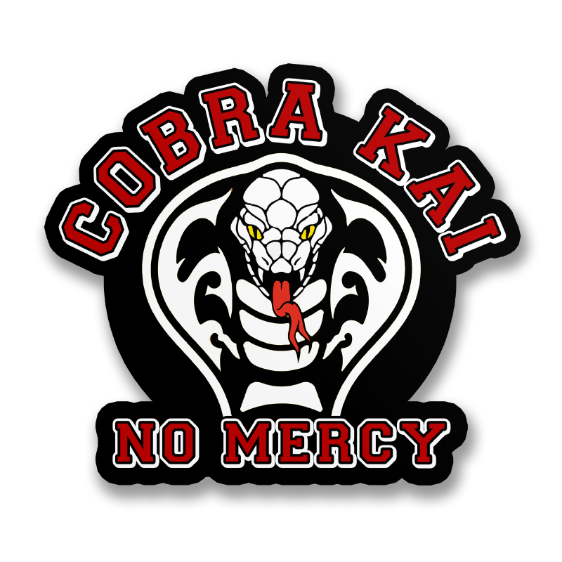 Cobra Kai - No Mercy Sticker