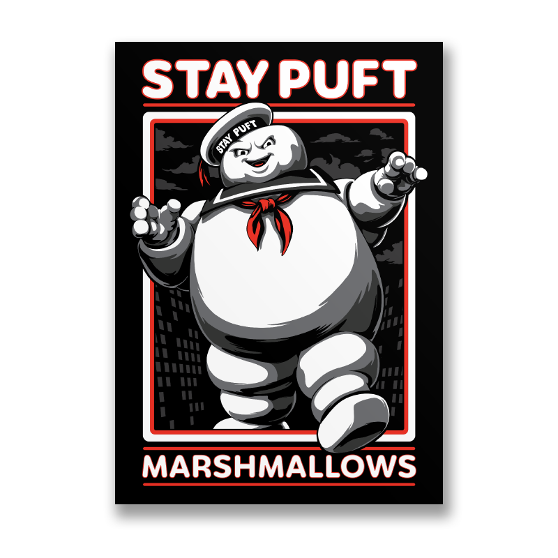 Stay Puft Marshmallows Sticker