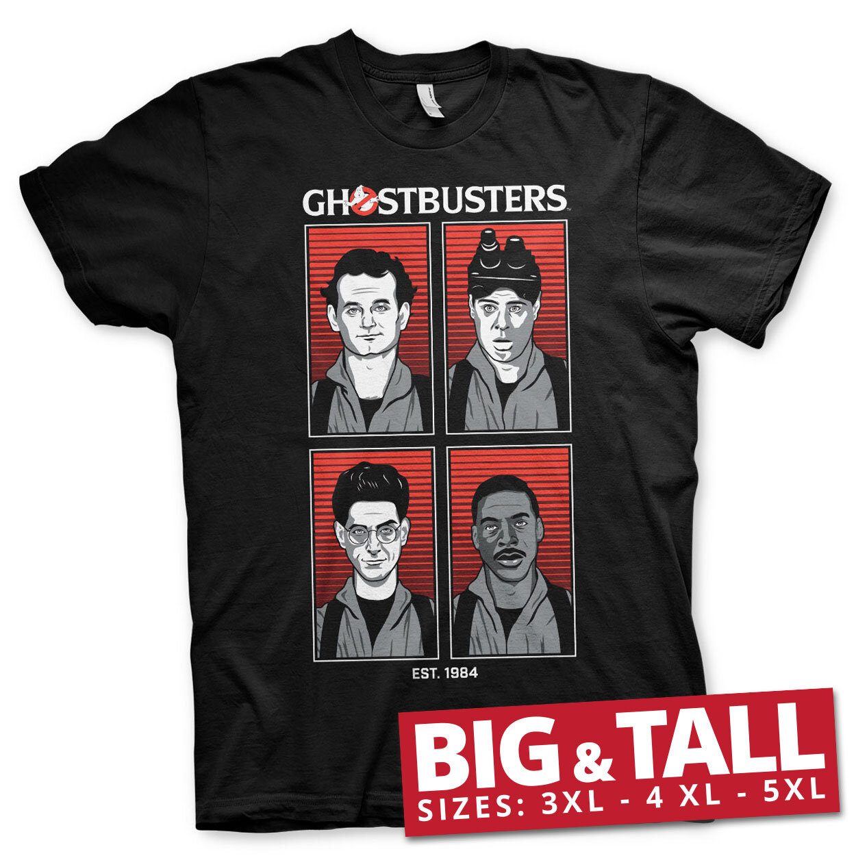 Ghostbusters Original Team Big & Tall T-Shirt
