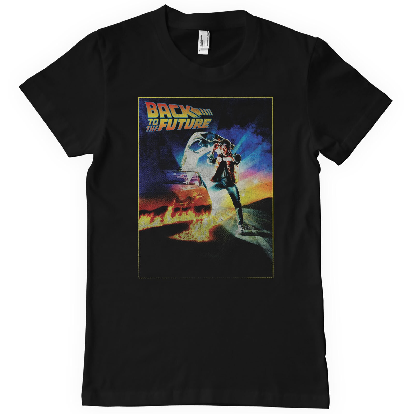Back To The Future Vintage Poster T-Shirt