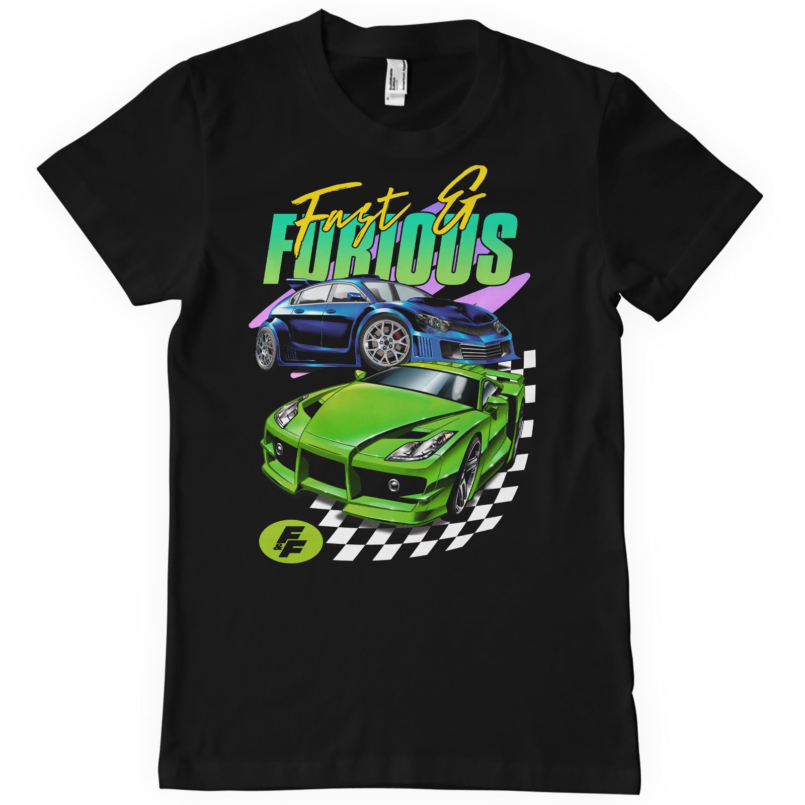 Fast & Furious Shining Cars T-Shirt