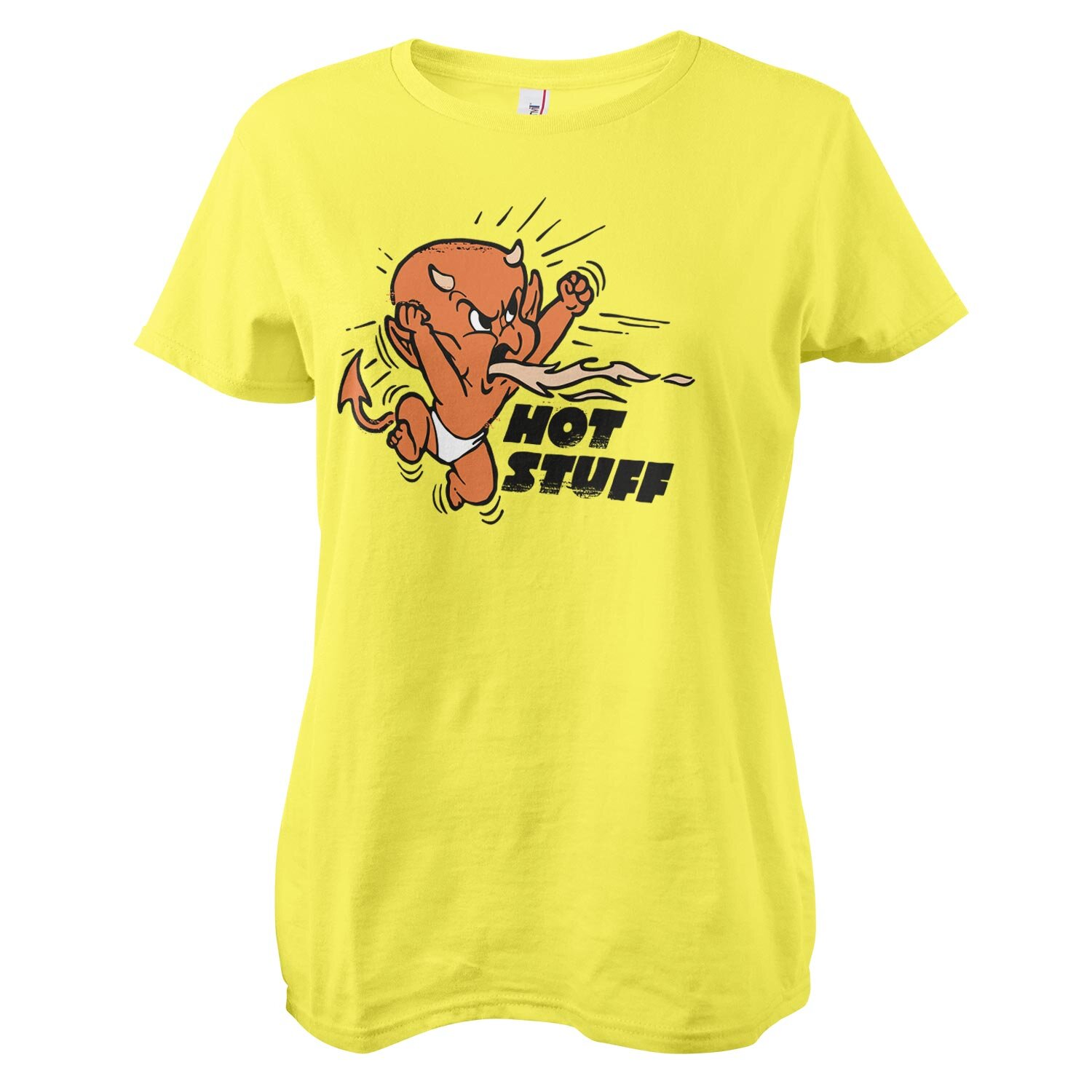 Hot Stuff Retro T-Shirt Girly Tee