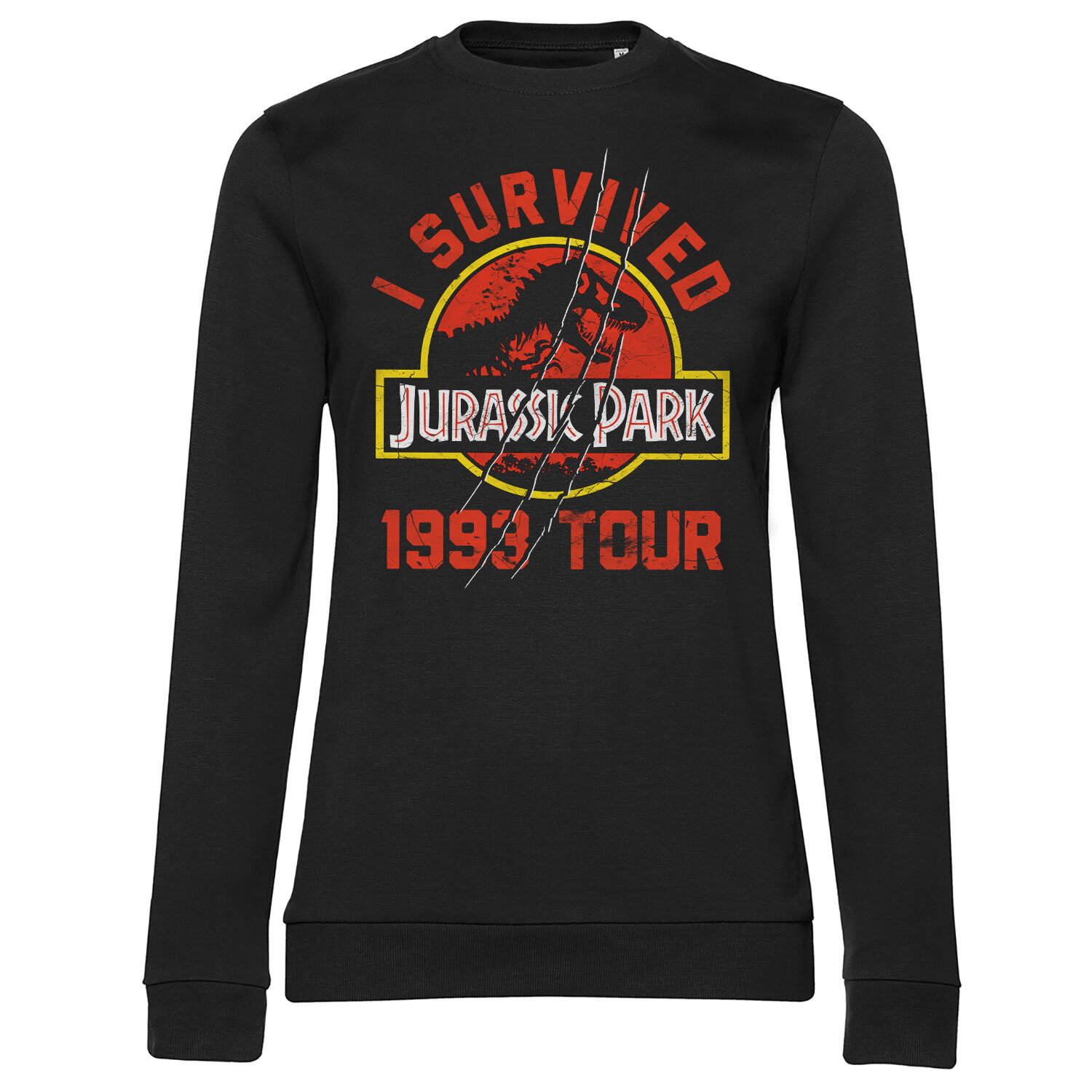 Jurassic Park 1993 Tour Girly Sweatshirt