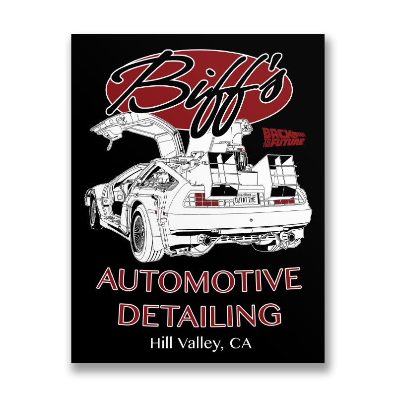 Biff's Automotive Detailing Sticker